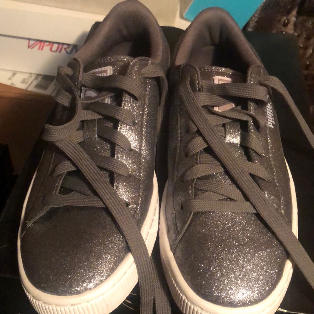 Puma glitter sneakers